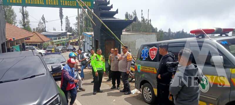 Kapolres Pasuruan AKBP Jazuli Dani Irawan cek TNBTS