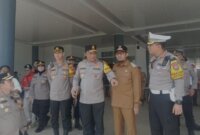 Kapolda Jatim Irjen Pol Drs. Nanang Avianto kunjungi terminal Arya Wiraraja Sumenep
