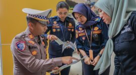 Kasatlantas Polres Jember AKP Bernardus Bagas Simarmata
