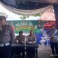 Satlantas Polres Gresik di acara Mlaku Jol