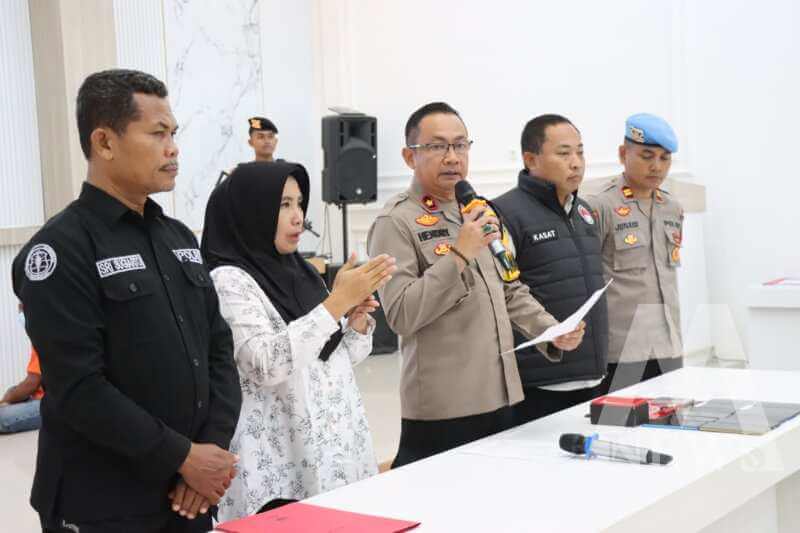 Polres Pamekasan amankan bandar Narkoba beserta barang buktinya