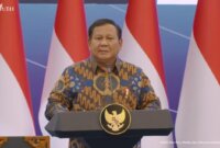 Presiden RI Prabowo Subianto