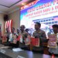 Polres Madiun Kota ungkap peredaran Narkoba dan sita 1 kg Sabu