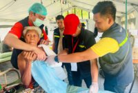 Tim Medis TCK-EMT layani korban gempa di Myanmar
