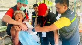 Tim Medis TCK-EMT layani korban gempa di Myanmar