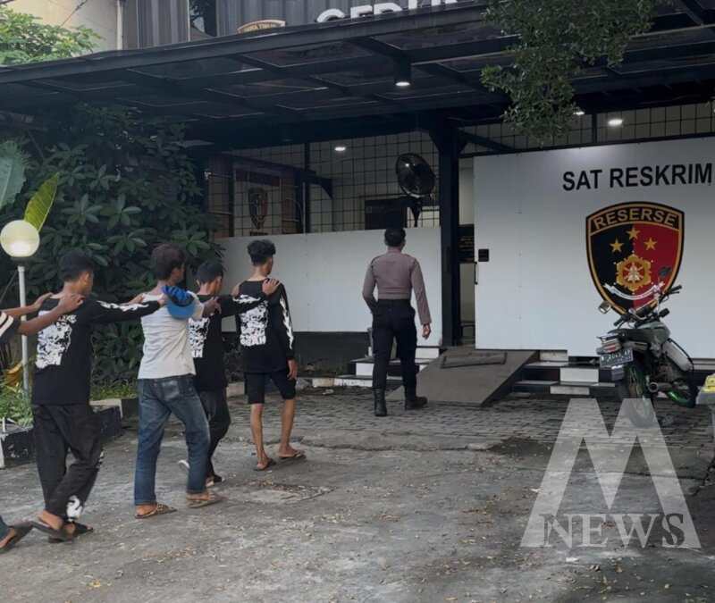 Polres Pelabuhan Tanjung Perak amankan remaja akan lakukan tawuran