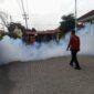 Polsek Driyorejo lakukan Fogging Disinfektan dan Anti DBD