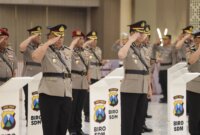 Polda Jatim gelar sertijab PJU dan Kapolres