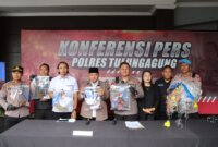 Polres Tulungagung ungkap kasus balon udara berpetasan