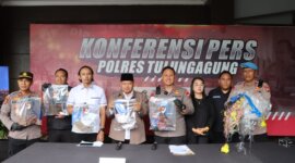 Polres Tulungagung ungkap kasus balon udara berpetasan