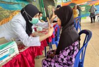 Polresta Malang Kota saat Bakkes di Kampung Tematik