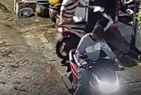 Tersangka Curanmor ditangkap Polisi beserta barang buktinya