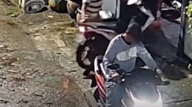 Tersangka Curanmor ditangkap Polisi beserta barang buktinya