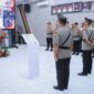 Kapolres Bojonegoro AKBP Mario Prahatinto saat gelar sertijab
