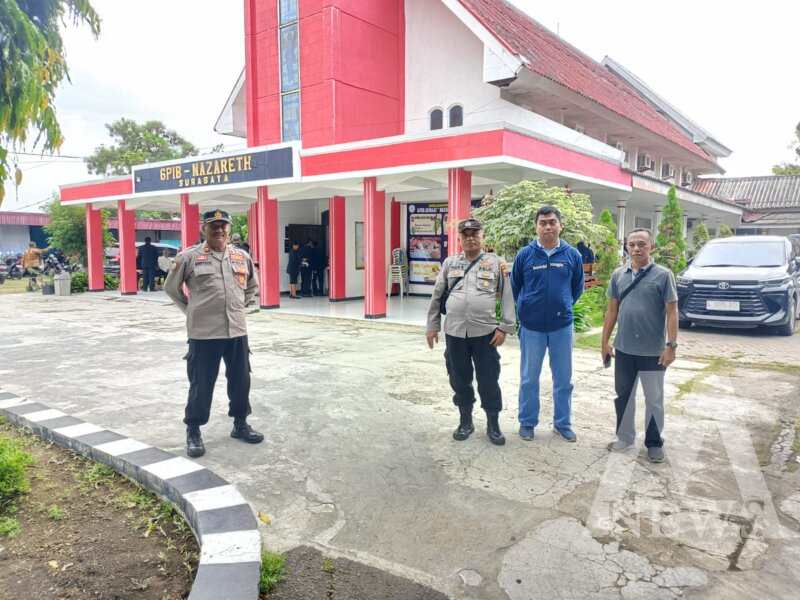 Polres Pelabuhan Tanjung Perak lakukan pengamanan ibadah Jum'at Agung