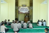 Polres Gresik Gelar Binrohtal