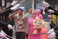 Polres Nganjuk Gelar Sertijab Kapolres