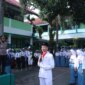 Wakapolres Situbondo Kompol Indah Citra Fitriani pimpin upacara bendera