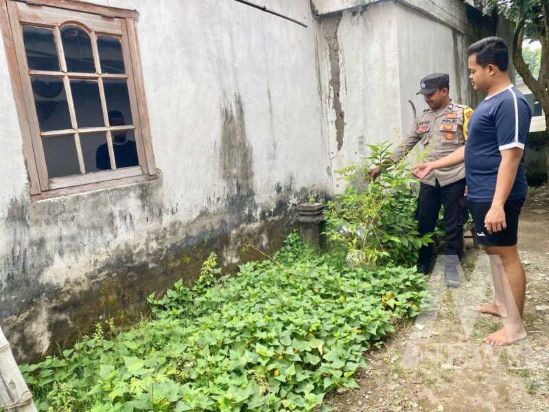 Bhabinkamtibmas Polsek Loceret Cek Tanaman Cabai