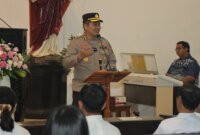 Kapolres Nganjuk AKBP Henri Noveri Santoso