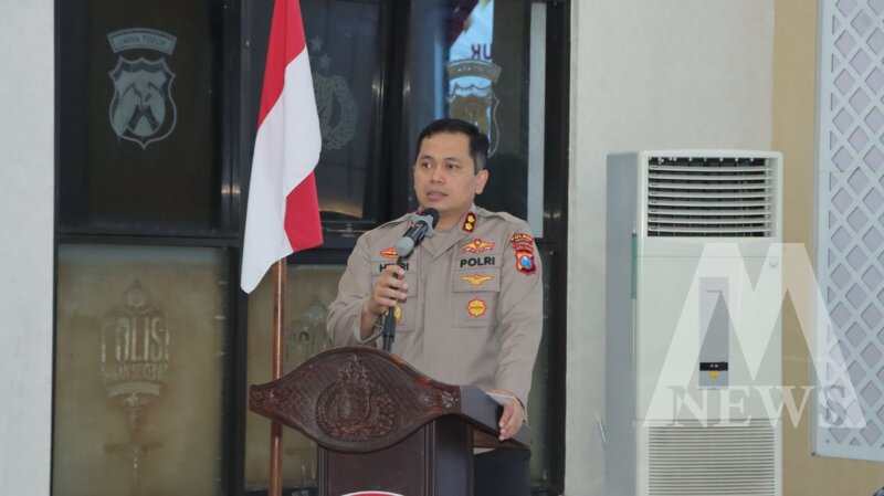 Kapolres Nganjuk AKBP Henri Noveri Santoso