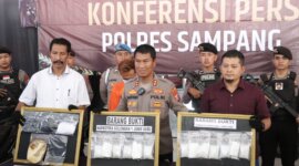 Satresnarkoba Polres Sampang bongkar peredaran Narkoba dan sita 938,73 gram Sabu