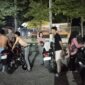 Polres Nganjuk lakukan penyekatan penggembira konvoi IKSPI Kera Sakti