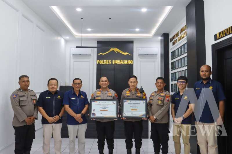 Polres Lumajang terima penghargaan dari KPPN Jember