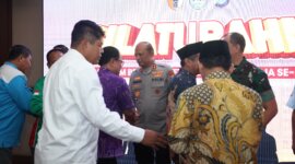 Kapolda Jatim Irjen Pol Drs. Nanang Avianto saat Silaturahmi dan Halal Bihalal