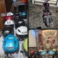 Polisi tangkap pelaku pencuri helm beserta barang buktinya