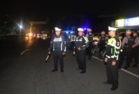 Polres Pelabuhan Tanjung Perak gelar patroli skala besar