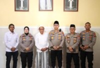 Kapolres Sumenep AKBP Rivanda silaturahmi ke ketua PCNU