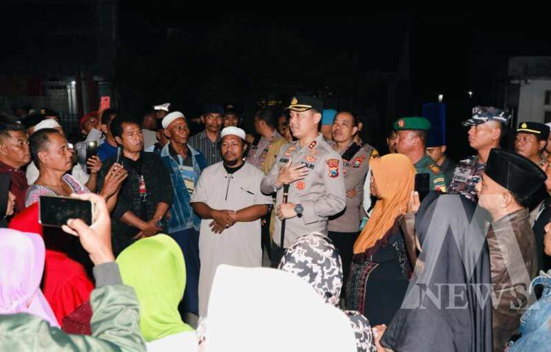 Kapolres Jember AKBP Bobby A Condroputra gelar patroli KRYD
