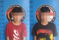 Dua pengedar Sabu ditangkap Polisi beserta barang buktinya