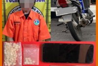 Polisi tangkap tersangka beserta barang buktinya