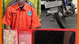 Polisi tangkap tersangka beserta barang buktinya