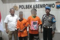 Polisi amankan tersangka beserta barang buktinya