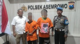 Polisi amankan tersangka beserta barang buktinya