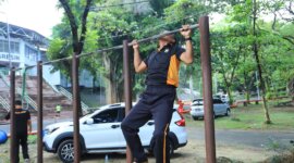 Polres Gresik Gelar Tes Kesamaptaan