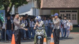 Satlantas Polres Jember gelar program Road Safety