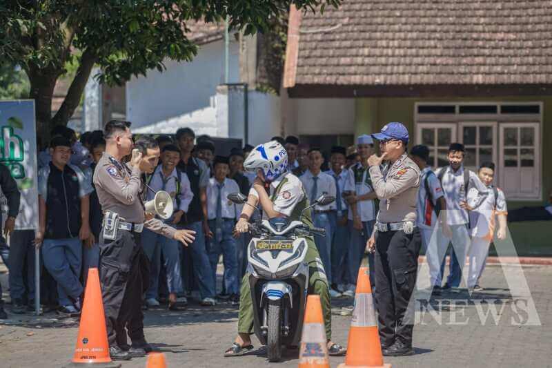Satlantas Polres Jember gelar program Road Safety