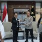 Kapolda Jatim Irjen Pol Drs. Nanang Avianto terima audiens CEO BRI regional Jatim