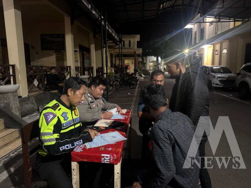 Satlantas Polres Situbondo amankan 52 motor balap liar