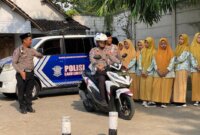 Satlantas Polres Kediri gelar Ponpes Road Safety