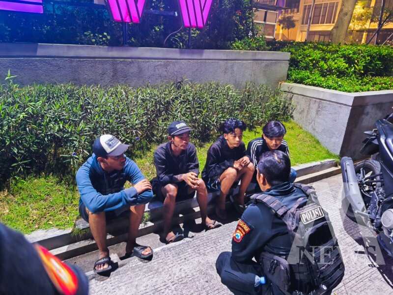 Raimas Kalam Munyeng Polres Gresik amankan pemuda tawuran