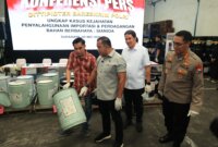 Dittipidter Bareskrim Polri Ungkap Perdagangan Ilegal Sianida di Jatim