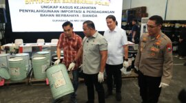 Dittipidter Bareskrim Polri Ungkap Perdagangan Ilegal Sianida di Jatim
