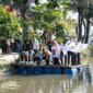 Polres Jombang bersama PWI Tebar Benih Ikan