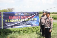 Satlantas Polres Gresik sosialisasi bahaya berkendara