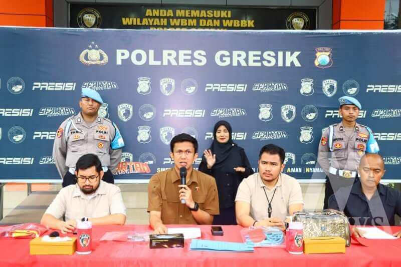 Polres Gresik ungkap 15 kasus kriminal dan tangkap 22 tersangka